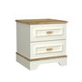 Hanah Home Monte - Mm1.27.06.U1 Mesita de Noche Crema y Roble